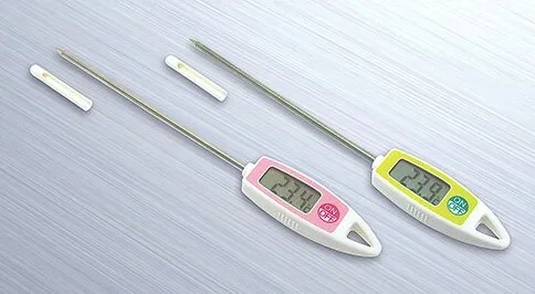 DIGITAL THERMOMETER FOR COOKING T GREEN & T PINK – 72979/72978 ( SHINWA )