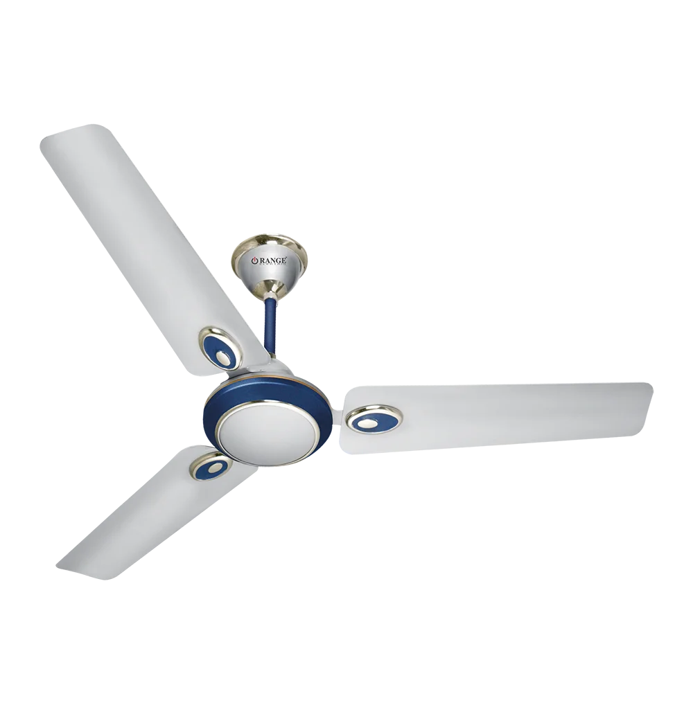 56" Decorative Ceiling Fan 70Watt - Silver Blue