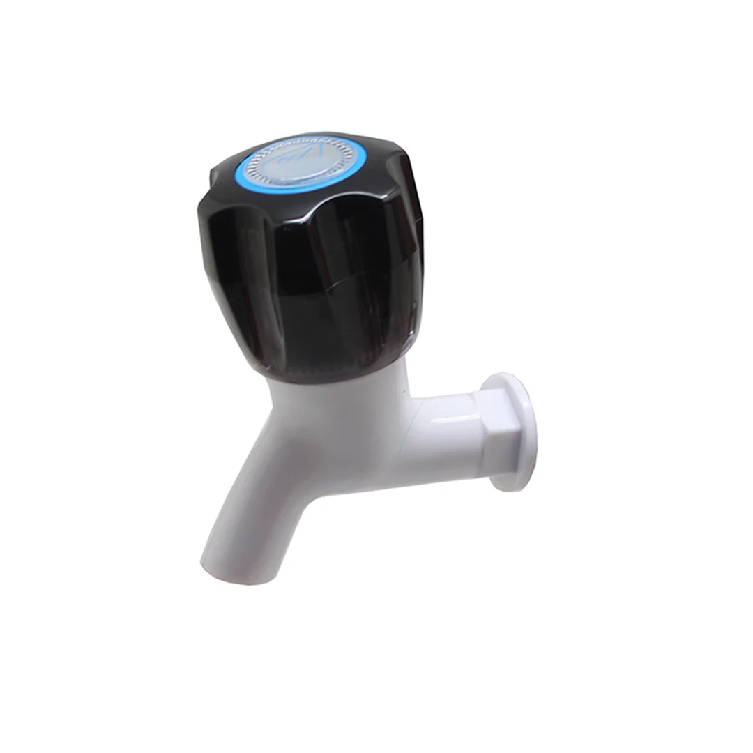 DKI BIB TAP PLASTIC BLACK KNOB 125BT56D (PI-0019) MALAYSIA