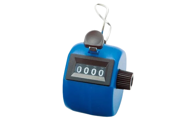 Tally Counter (Counter C Plastic Handheld Blue) – 75090 ( SHINWA )
