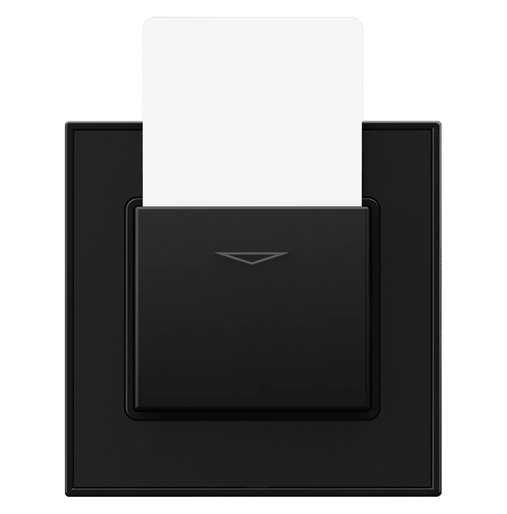 YULE 25Amp. Electronic Key Card Switch Black