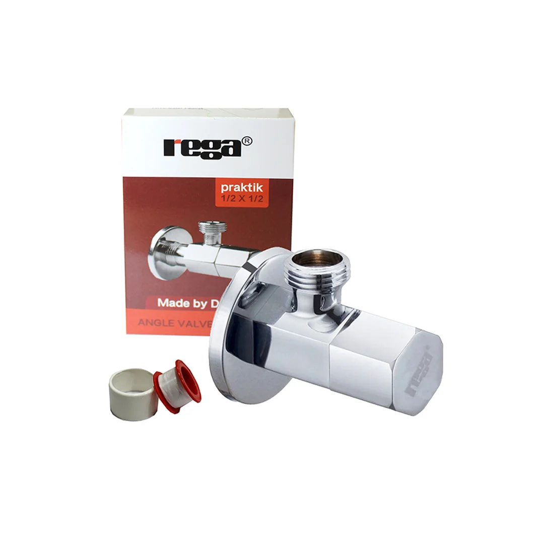 TAP ANGLE VALVE REGA 1 2 C P HEXAGON CHINA