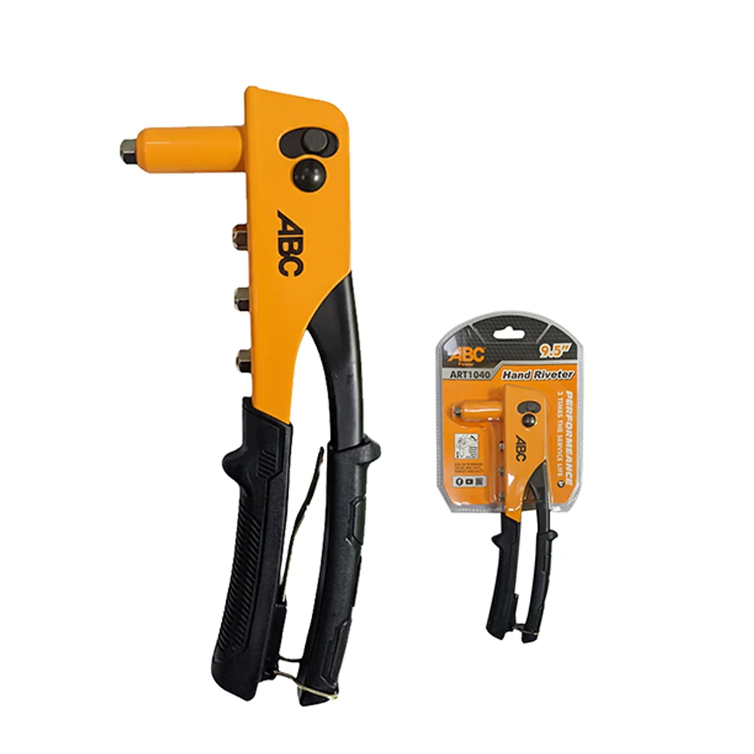 ABC HAND RIVERTER BLACK & YELLOW 1040 9.5” – 240MM