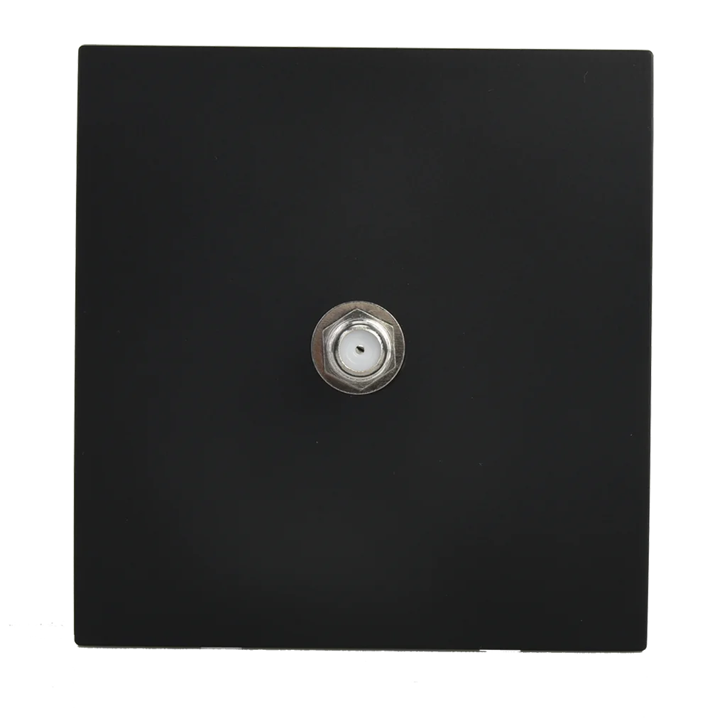 VIRAGO 1Gang ETV Outlet Black