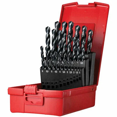 Multi-Material Twist Drill Bit Set, 1mm to 13mm x 26Pcs ( DORMER )