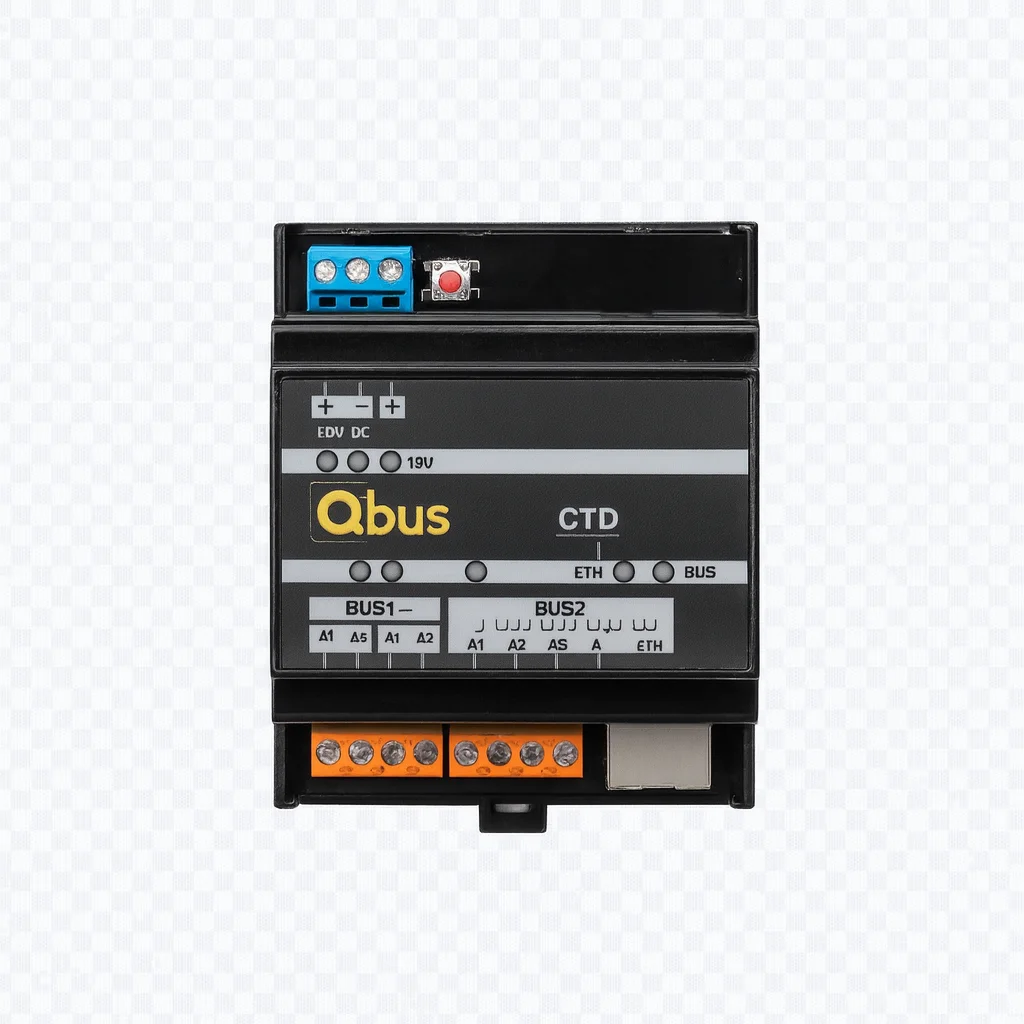 Controller max for 2 x 75 Qbus modules power supply and Qbus Cloud included