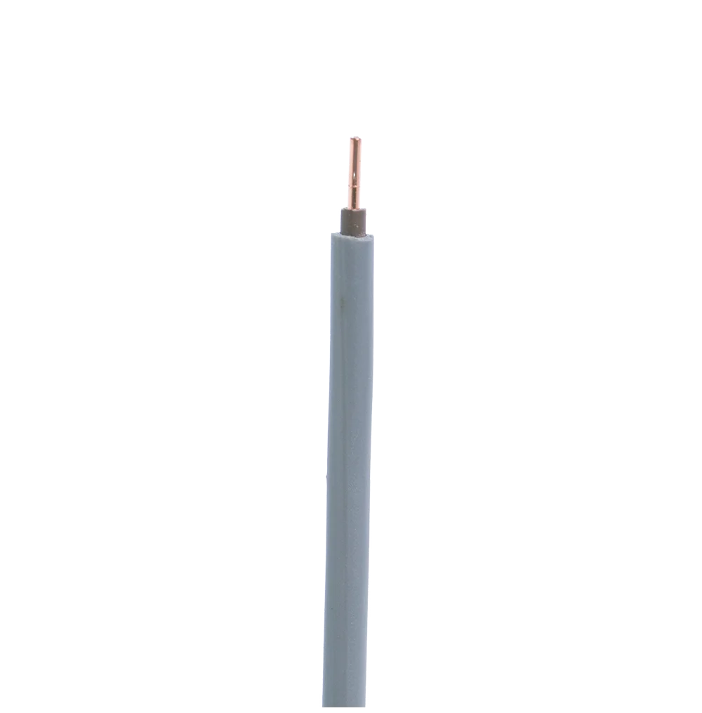 1/1.13mm Cu/PVC/PVC (1mm2) Single Solid Cable Brown