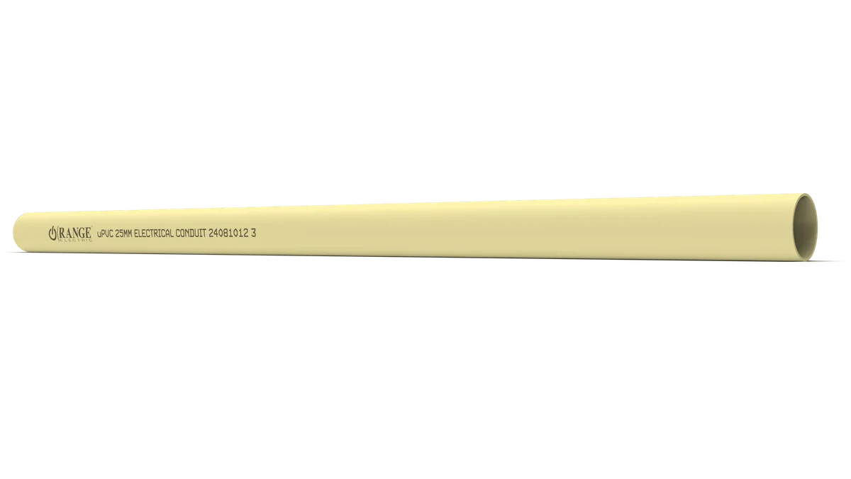 25mm / 1" uPVC Conduit Pipe (yellow)