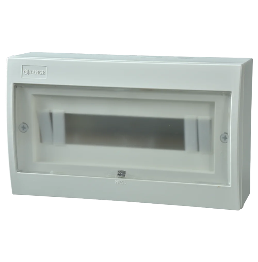 14Way Surface-Mounting Distribution Box 335x200x77mm (with Screw type Terminals) White