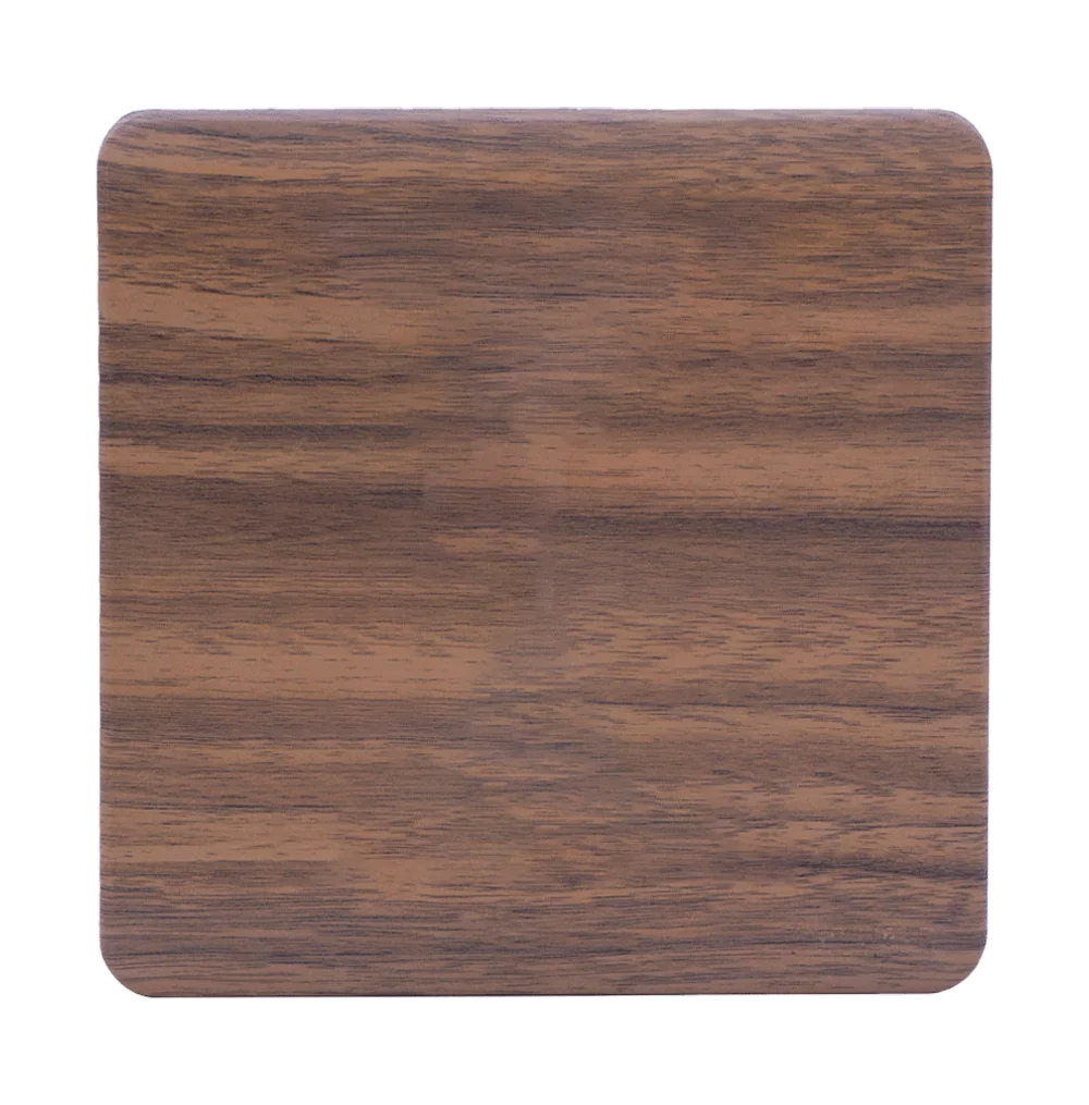 SCINTILLA Blank Plate with Removable Plug B/Matte with Kumbuk Surround
