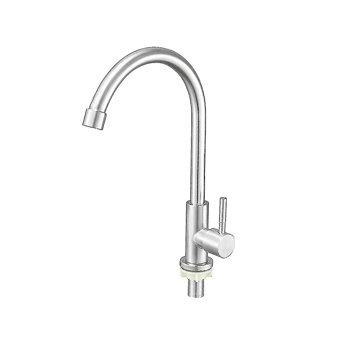 FAUCET SWAN NECK TAP SS LEVER TYPE TASTEFUL LIFE CHINA