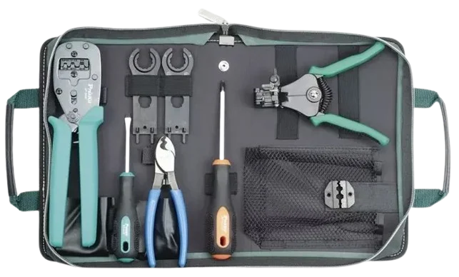 Solar MC3 & MC4 Crimping Tool Kit – PK-2061 ( PROSKIT )