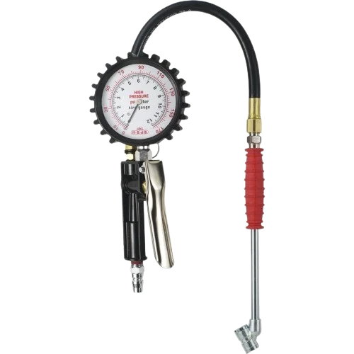 170Psi / 12Bar Tire Inflator with Twin Hold-on Connector – 17006 ( MADA )