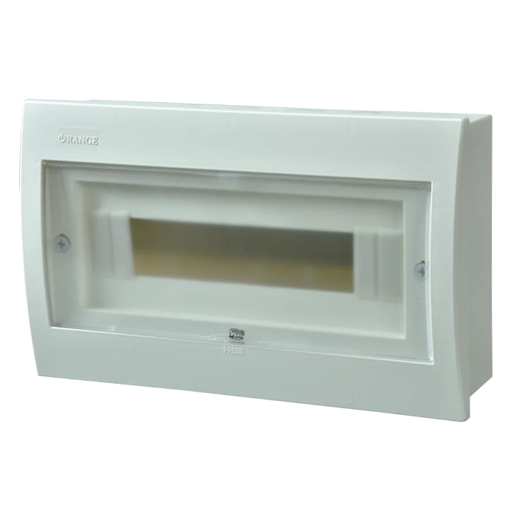 14Way Sunk-Mounting Distribution Box 350x220x77mm (with Screw type Terminals) White