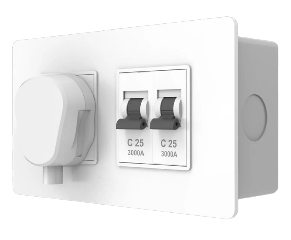 20Amp. Double Pole Modular AC Box