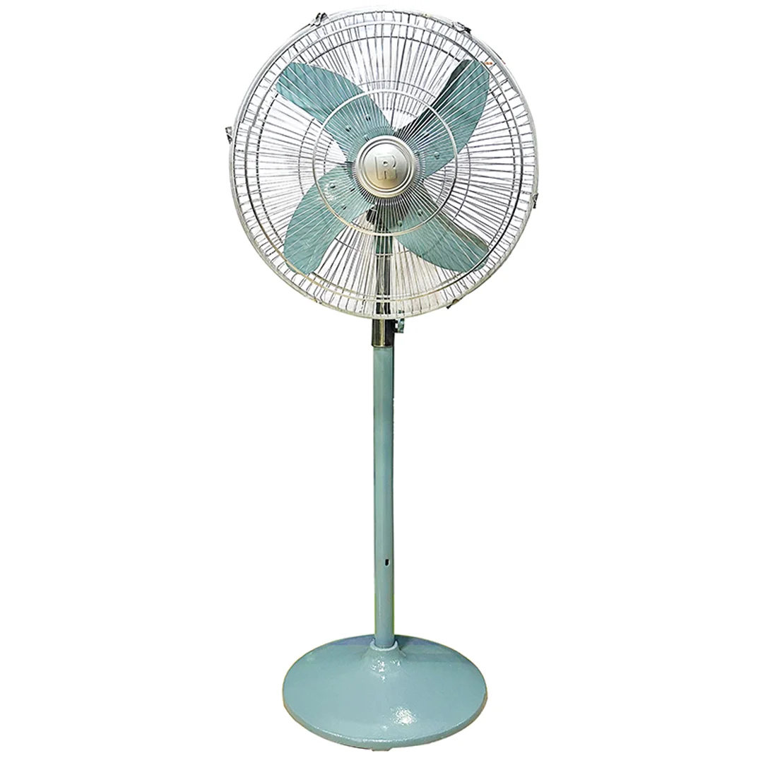 FAN PEDESTAL ROYAL DELUXE BLUE/GREY INDUSTRIAL PAK 500MM – 20”/600MM – 24”
