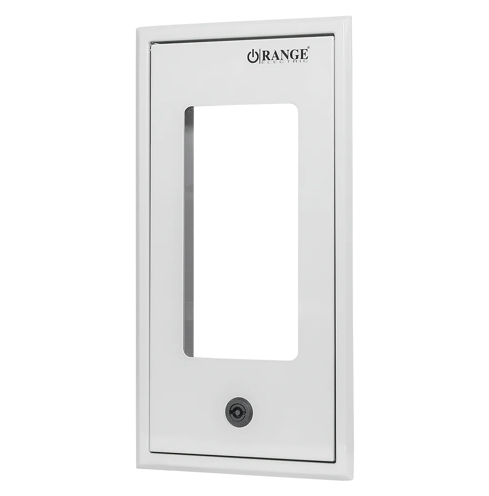 1Row 18Way Metal Distribution Box with Plastic Lid